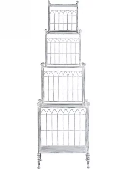 Стеллаж кованый Прованс 64.7X43.1X204.4 CM