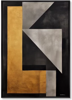 Набор из двух постеров на холсте Sharp corners 75X105 / 75X105 CM