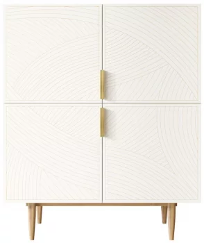 Комод Line 100X45X120 CM beige