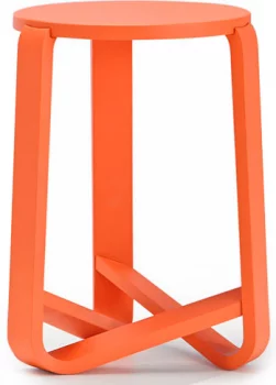 Табурет Jo 45X36X36 CM оранжевый