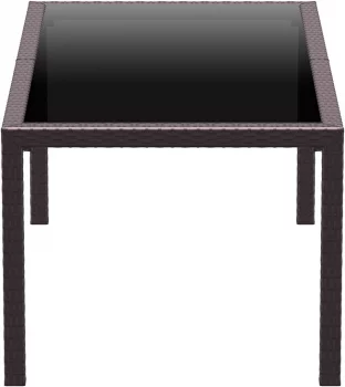 Стол садовый Tahiti 180X94X75 CM коричневый