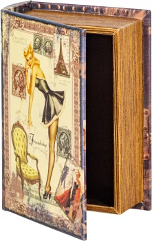 Шкатулка в виде книги Laurin 14X6X20 CM