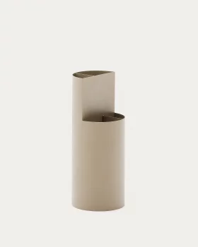 Подставка для зонтов Atin beige metal small umbrella stand 20X20X50 CM