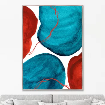 Постер на холсте Forms and colors 75X105 CM