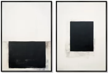 Набор из двух постеров на холсте Un intero 75X105 / 75X105 CM