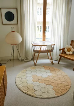 Хлопковый ковёр Honeycomb Ø140 CM