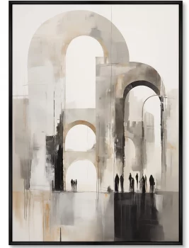 Набор из двух постеров на холсте Graceful arches 75X105 / 75X105 CM