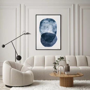 Постер на холсте The Shape of the Air 75X105 CM