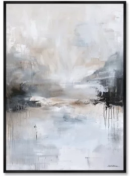 Композиция из двух репродукций картин на холсте Winter Landscape 75X105 / 75X105 CM
