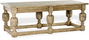Стол консоль из дуба English Refectory 228X99X81 CM