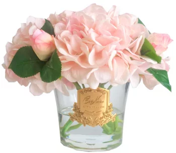 Гортензии с бутонами роз ароматизированные Hydrangeas Rose Buds 17X17X21 CM pink blush