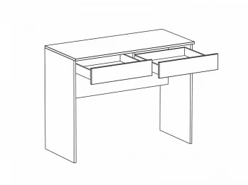 Туалетный столик Uno 100X45X78 CM