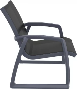 Кресло пластиковое Pacific 76X76X85 CM серое