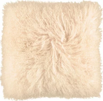 Подушка из меха тибетской козы Tibetan 40X40 CM Light honey