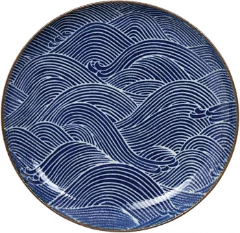Тарелка Seigaiha Blue Ø16 CM