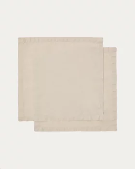 Набор из 2 салфеток из льняной смеси Aldine 35X35X1 CM