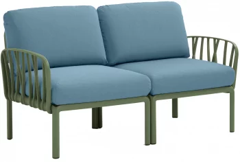 Диван садовый с подушками Komodo 144X78X88 CM