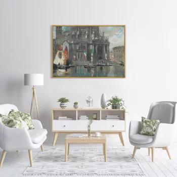 Постер на холсте Santa Maria Della Salute Venice 105X75 CM