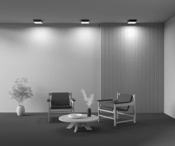 Потолочный светодиодный светильник Зон 220X220X60 CM