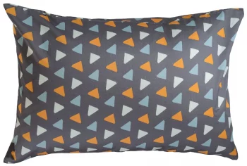 Набор наволочек из сатина Triangles Wild 50X70 / 50X70 CM