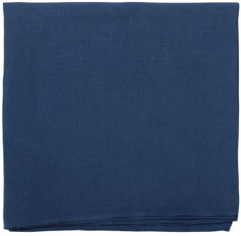 Скатерть из стираного льна Essential 150X250 CM синего цвета