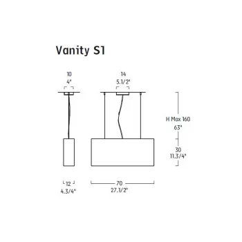 Подвесной светильник Vanity