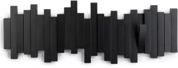 Вешалка настенная Sticks 49X18 CM чёрная