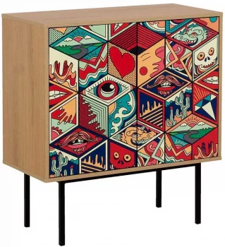 Шкаф Boho Color 84X40X91 CM