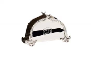 Салфетница Garda Decor хромированная латунь 12X4X7,5 CM