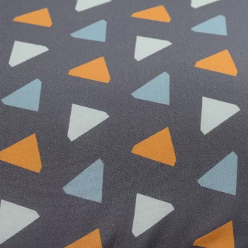 Набор наволочек из сатина Triangles Wild 50X70 / 50X70 CM