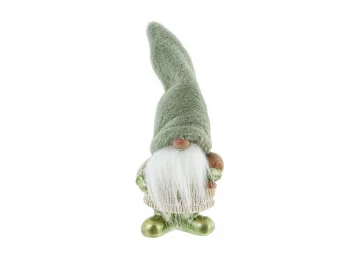 Декоративная фигурка Гном с мешком 20 CM