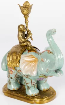 Подсвечник Elephant and Monkey 22X9X23 CM