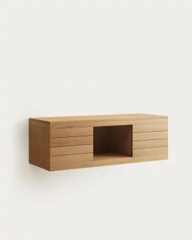 Мебель для ванной из массива тика Yenit 120X45 CM