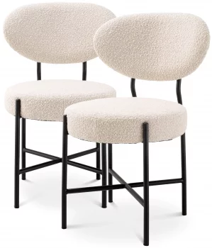 Комплект из двух стульев Vicq 53X59X84 / 53X59X84 CM