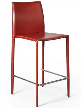 Стул полубарный Rolf 45X49X99 CM красный