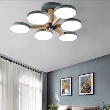 Потолочный светодиодный светильник Turna 85X85X25 CM