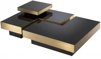 Комплект столиков Nio 80X80X23 / 80X80X23 / 40X40X10 / 40X40X10 CM
