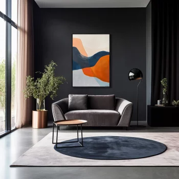 Репродукция картины на холсте Sunset in the Spectrum 75X105 CM