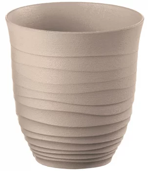 Стакан из биопластика Tierra 350 ml бежево-розовый