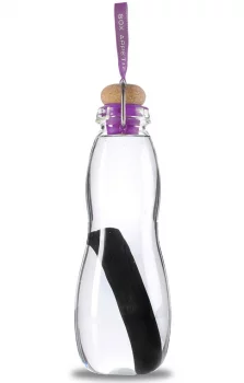 Эко-бутылка Eau Good Glass с фильтром 600 ml пурпурная