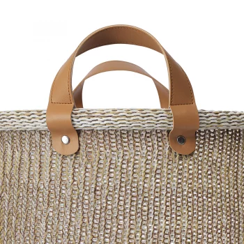 Корзина для хранения sustainable collection, 18 л, бежевая