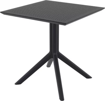 Стол пластиковый Sky 70X70X74 CM чёрный