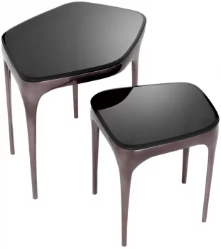 Комплект столиков Deacon 42X36X49 / 63X47X59 CM