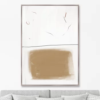 Репродукция на холсте Half Full No1 75X105 CM