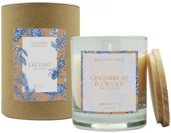 Свеча ароматическая Gifting Ginger cookies 40 часов горения