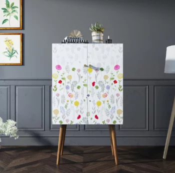 Комод на высоких ножках Berber 70X45X120 CM