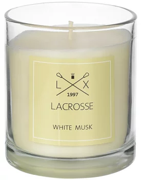 Свеча ароматическая Lacrosse White musk 60 часов горения