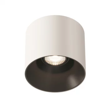 Потолочный светильник Альфа белый круглый
