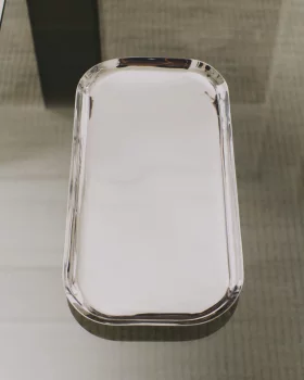 Набор из 2 подносов из нержавеющей стали Nirela 29.4X14.7X1.5 CM