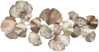 Декоративное настенное панно Leaves 62X131 CM